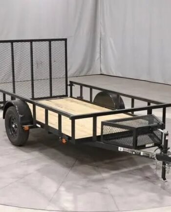 5.5 X 10 Carry-On Utility Pipe Top w/ Mesh Tongue Box Trailer
