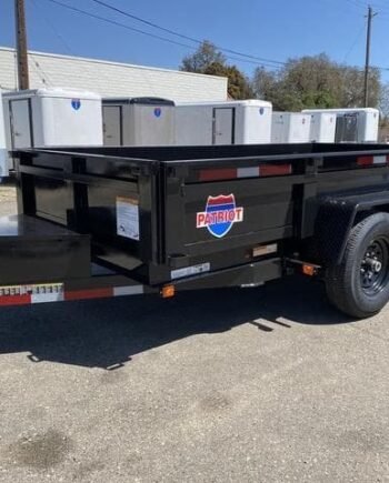 Carry-On 6 X 12 Patriot Dump 12K Trailer
