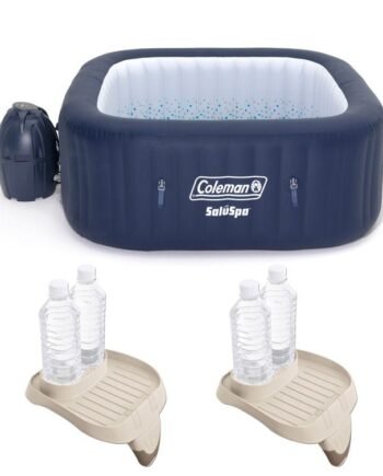 Coleman 4 – Person 114 – Jet Square Inflatable Hot Tub in Blue
