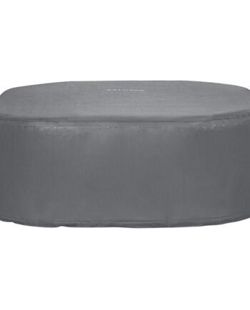 Coleman 6 – Person 114 – Jets Plastic Square Inflatable Hot Tub in Gray