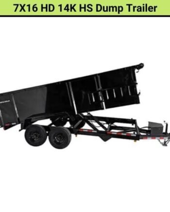 Triple Crown 7X16 HD 14K HS Dump Trailer | D7X16HD14KHS