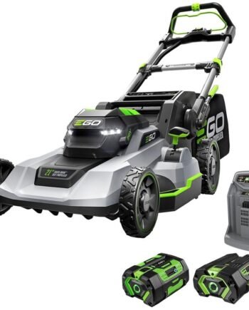 EGO Power+ 21 Inch Self-Propelled Mower Touch Drive With Charger, 4.0Ah And 6.0Ah Batteries