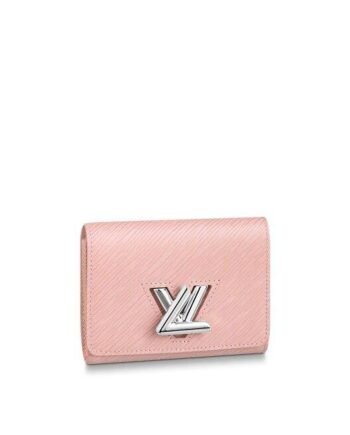 Louis Vuitton TWIST COMPACT WALLET Rose Ballerine Pink