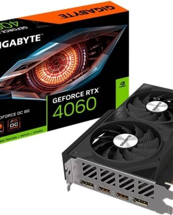 Gigabyte GeForce RTX 4060 WINDFORCE OC 8G Graphics Card 2 x HDMI 2 X DP