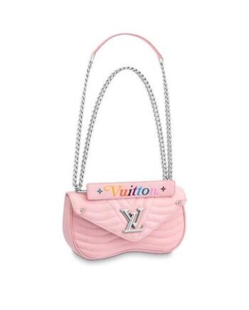Louis Vuitton NEW WAVE CHAIN BAG MM Smoothie Pink