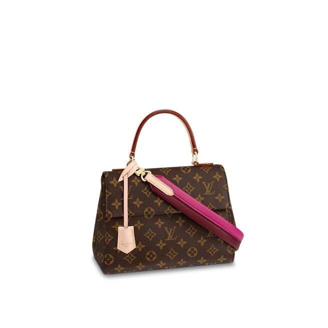 Louis Vuitton CLUNY BB Bordeaux Red