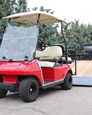 6.5 X 10 Interstate Single Axle Golf Cart Tilt Trailer