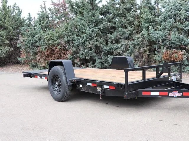 7 X 14 Interstate Single Axle Tilt 7K Trailer