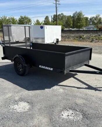 Karavan Modular 5 X 10 Utility Trailer with 18″ Side Wall Kit