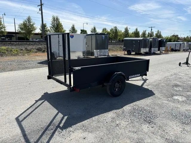 Karavan Modular 5 X 10 Utility Trailer with 18″ Side Wall Kit