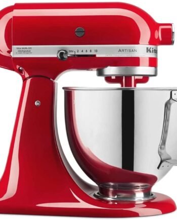 Artisan® Series 5 Quart Tilt-Head Stand Mixer - Passion Red