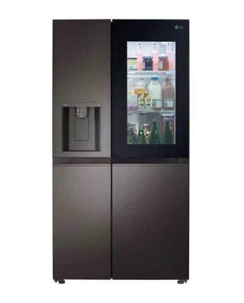 LG LRSOS2706D 27 Cu. Ft. Black Stainless Steel Side-by-Side Smart Refrigerator