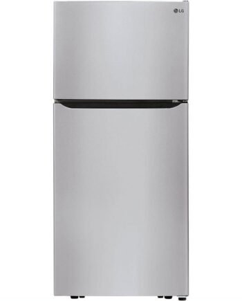 LG 20 cu. ft. 30 Inch Wide Top Freezer Refrigerator - Stainless Steel