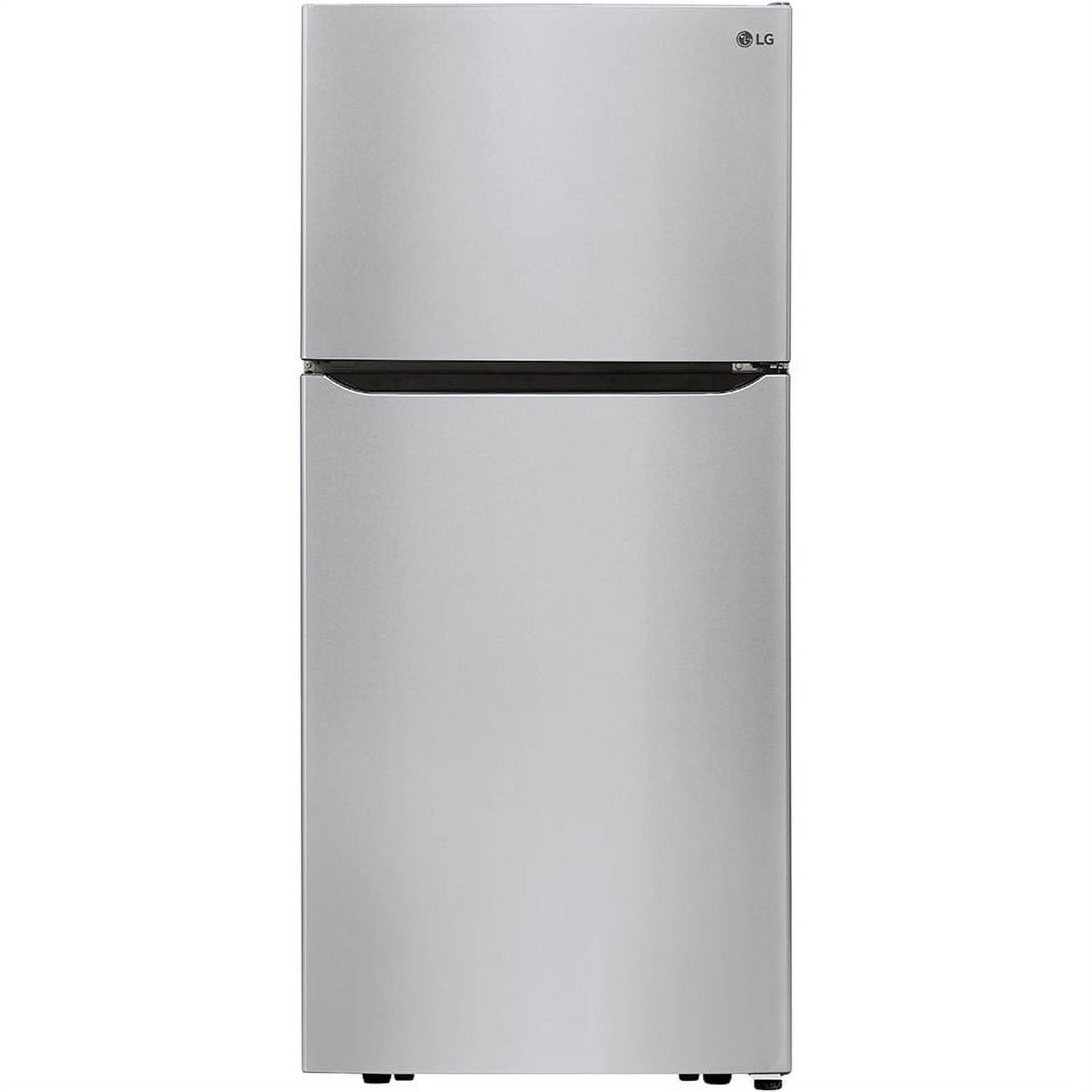 LG 20 cu. ft. 30 Inch Wide Top Freezer Refrigerator - Stainless Steel