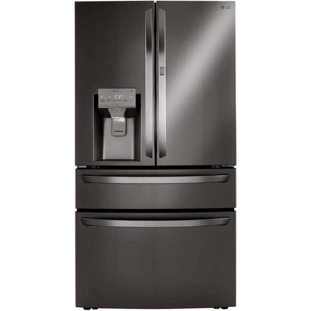 Lg 30 cu. ft. 36 Inch Wide French Door Refrigerator - Stainless Steel
