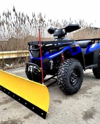MSA 400 ATV 400cc With Snow Plow 4 x 4 Hi/Low Gears – MSA 400 WITH PLOW – BLUE