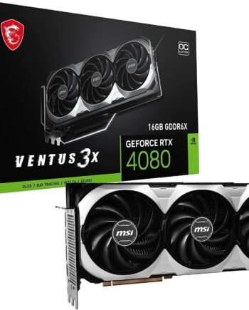 MSI Ventus GeForce RTX 4080 16GB GDDR6X PCI Express 4.0 Video Card RTX 4080 16GB VENTUS 3X OC