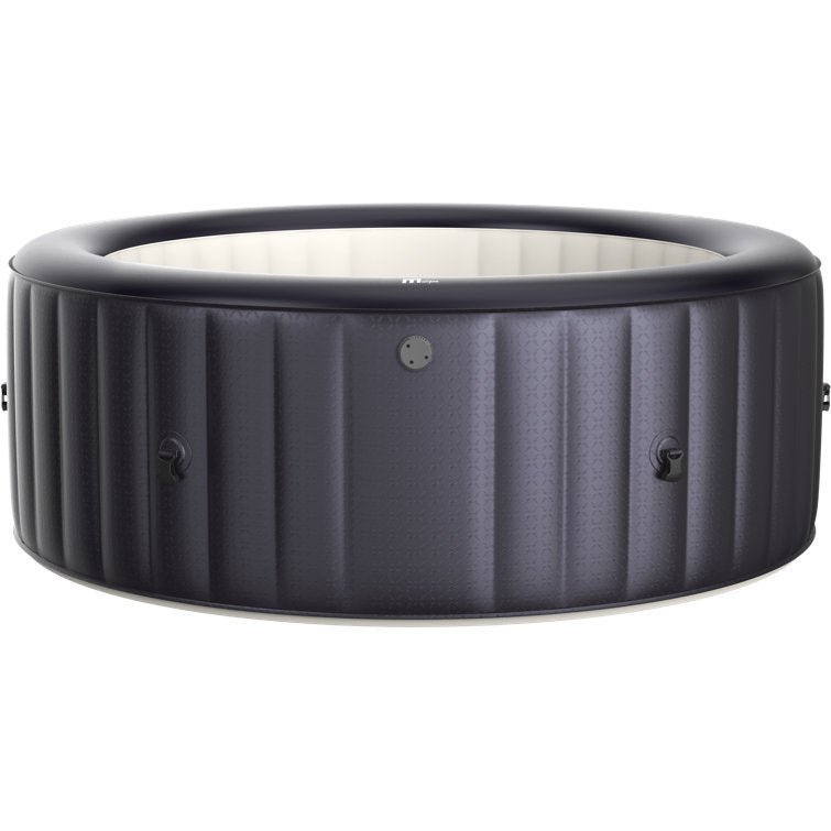 Mspa, Carlton, Muse Series, Self-Inflatable Hot Tub & Spa, Hydromessage Jets & Air Bubble System, Round – 4 Persons