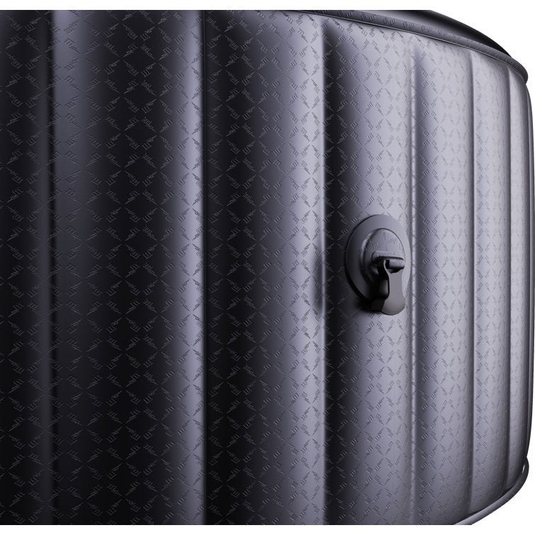 Mspa, Carlton, Muse Series, Self-Inflatable Hot Tub & Spa, Hydromessage Jets & Air Bubble System, Round – 4 Persons