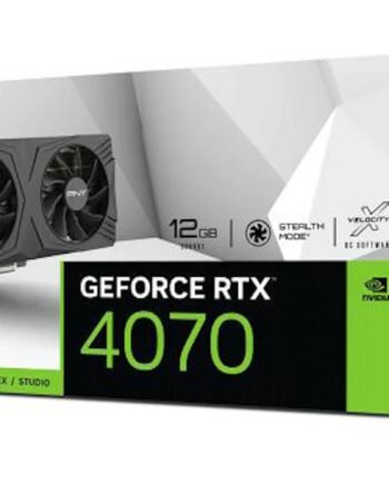 NVIDIA PNY GeForce RTX 4070 VERTO 12GB Graphics Card VCG407012DFXPB1