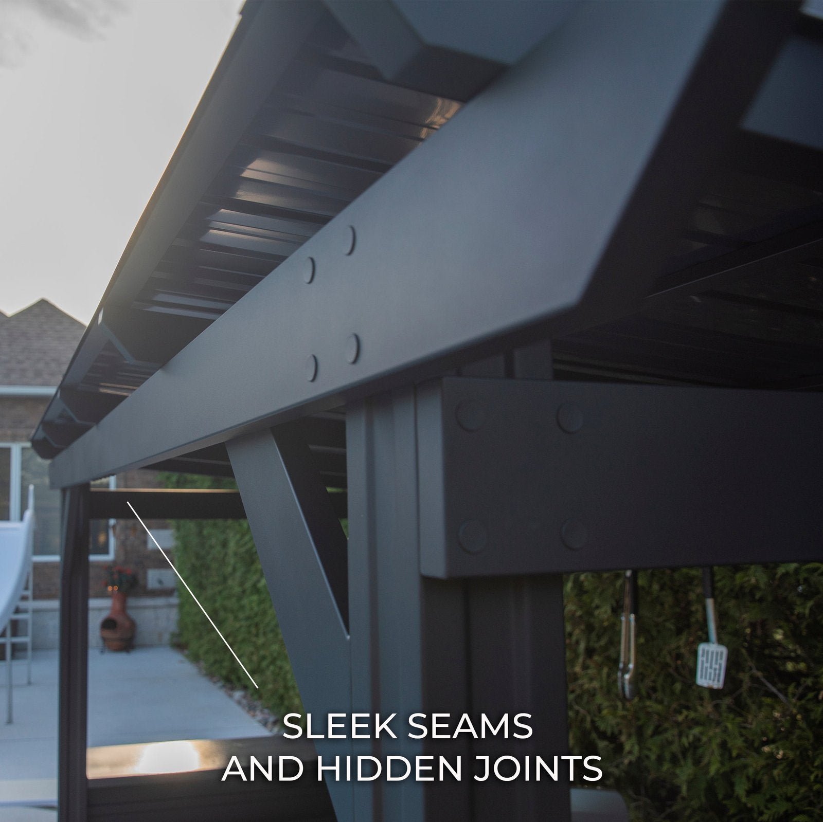 Rockport XL Steel Grill Gazebo