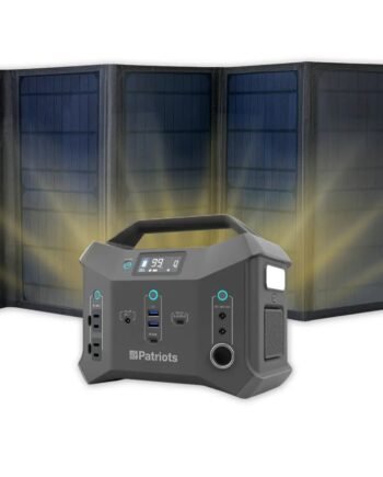 Patriot Power Sidekick Solar Generator & Solar Panel