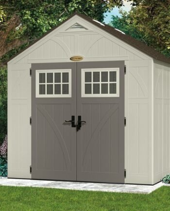 Suncast Tremont 8 ft. W x 7 ft. D Resin Storage Shed