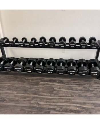 Sweet Dumbbell Set 5-100 lb (Rack sold seperately)