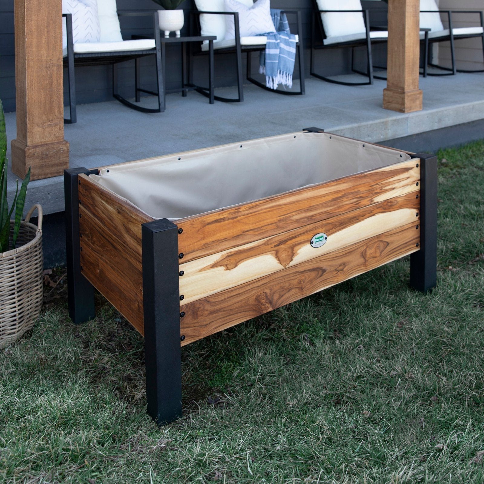 Planter 100% Authentic Teak Wood