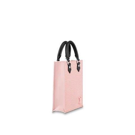 Louis Vuitton PETIT SAC PLAT Bag Rose Ballerine Pink