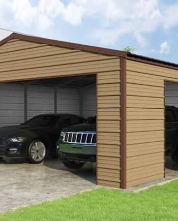 24x24x9 VersaTube Frontier Steel Garage Kit With Installation
