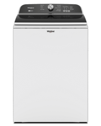 WHIRLPOOL WTW6157PW high efficiency top load washer