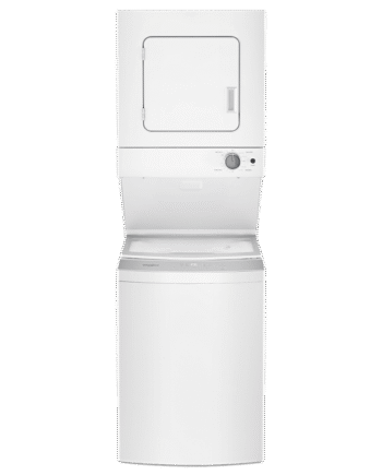 Whirlpool WET4024HW 24 inch White Electric Washer/Dryer Stacked Laundry Center