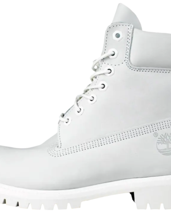 Premium 6 Inch Boots White