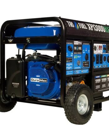 DuroMax XP13000HXT 13,000 Watt Electric Start Tri-Fuel Portable Generator w/ CO Alert