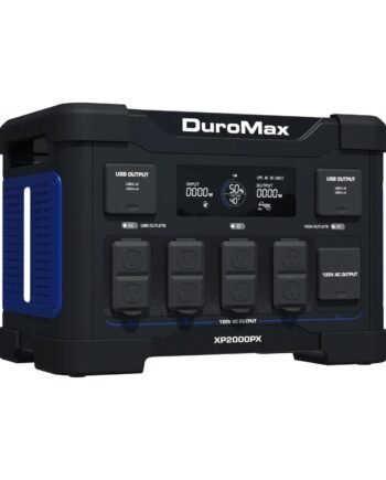 DuroMax XP2000PX 2000 Watt 1843 Wh LiFePO4 Portable Battery Backup Power Station