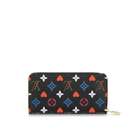 Louis Vuitton GAME ON ZIPPY COIN PURSE Black