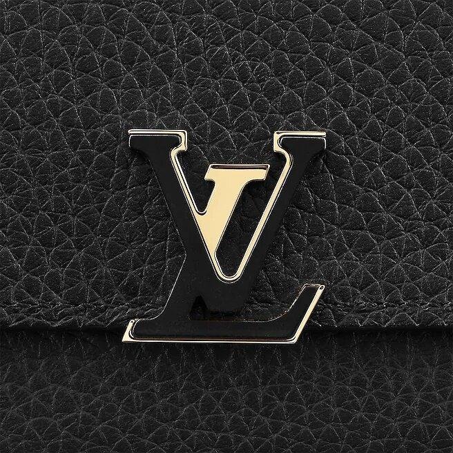 Louis Vuitton CAPUCINES COMPACT WALLET NOIR