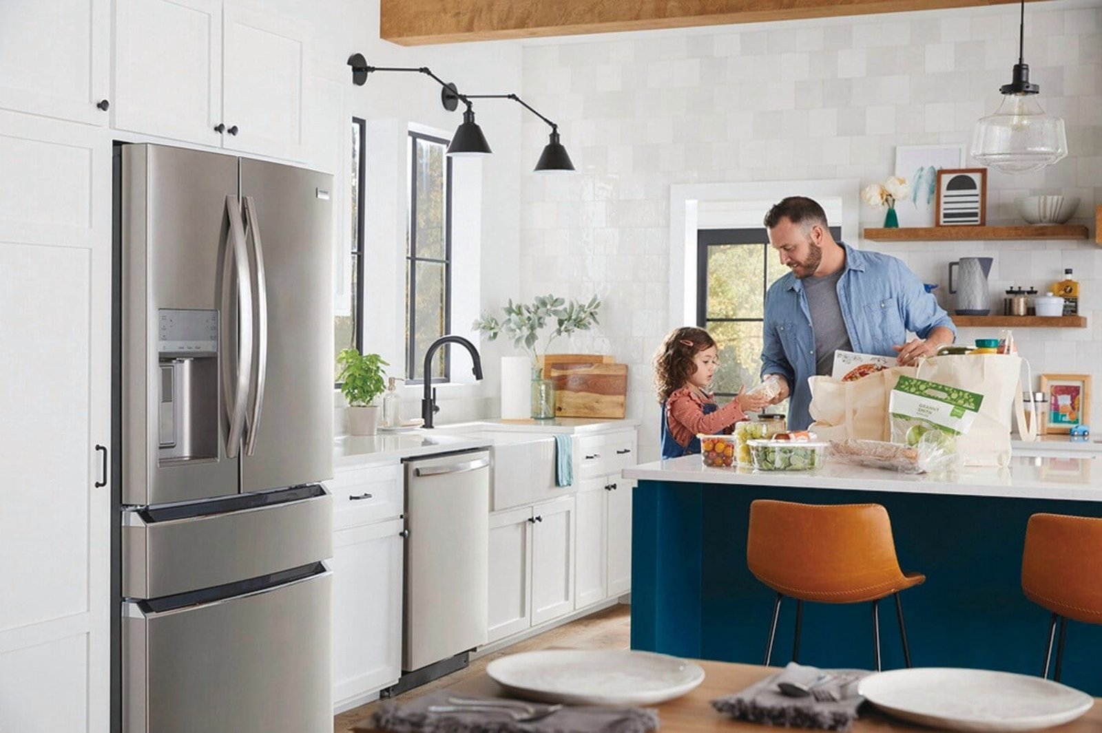 Frigidaire Gallery 24″ Dishwasher with CleanBoost, Stainless Steel