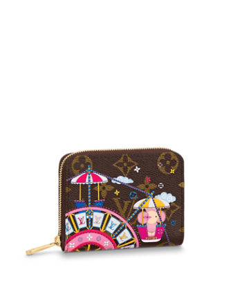 Louis Vuitton ZIPPY COIN PURSE Rose Ballerine Pink