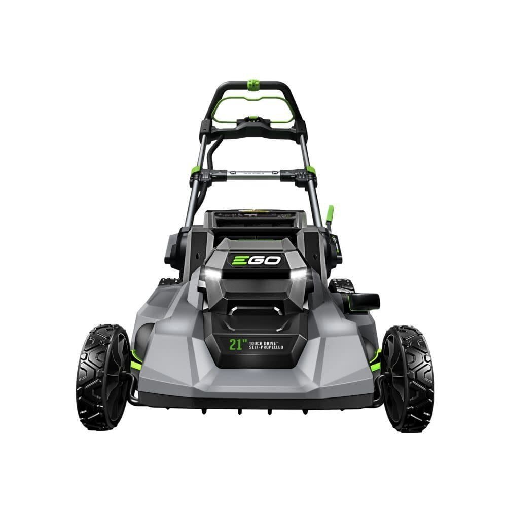 EGO Power+ 21 Inch Self-Propelled Mower Touch Drive With Charger, 4.0Ah And 6.0Ah Batteries