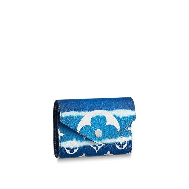 Louis Vuitton ESCALE VICTORINE WALLET Blue