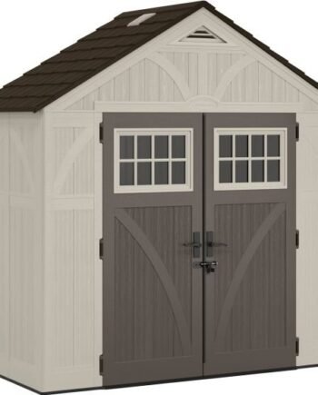 Suncast BMS8400D “4 x 8” Tremont Storage Shed