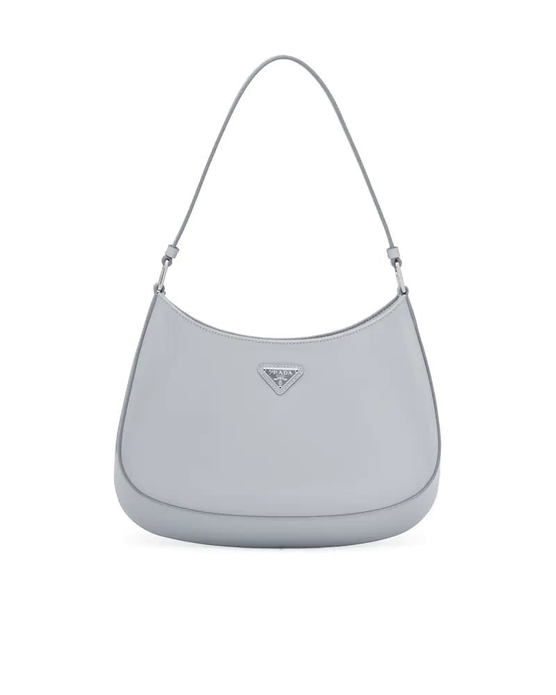 Prada Cleo Brushed Leather Shoulder Bag