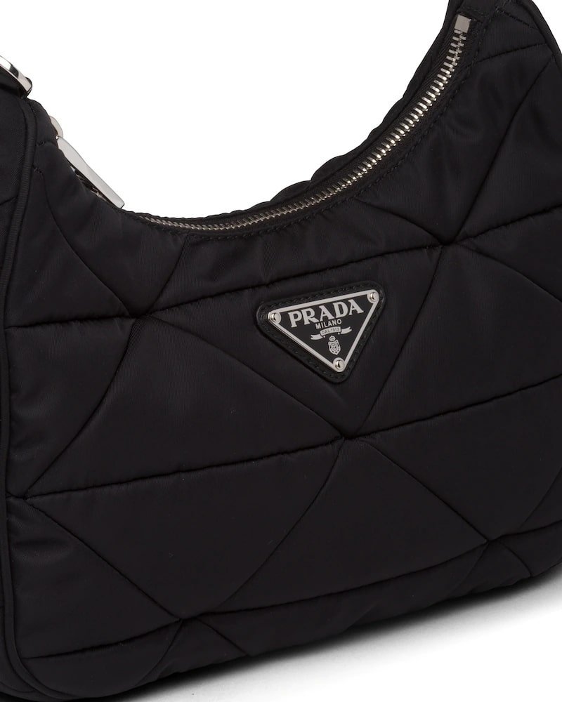 Prada Re-nylon Padded Hobo Bag