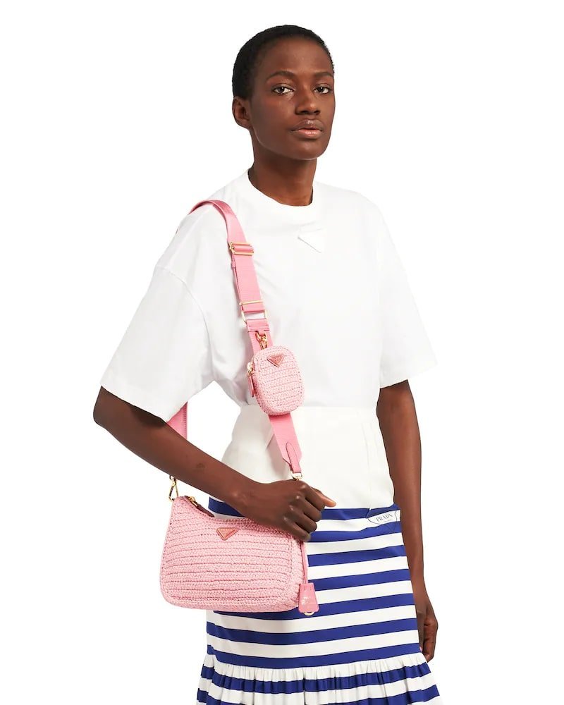 Prada Re-Edition 2005 Raffia Bag