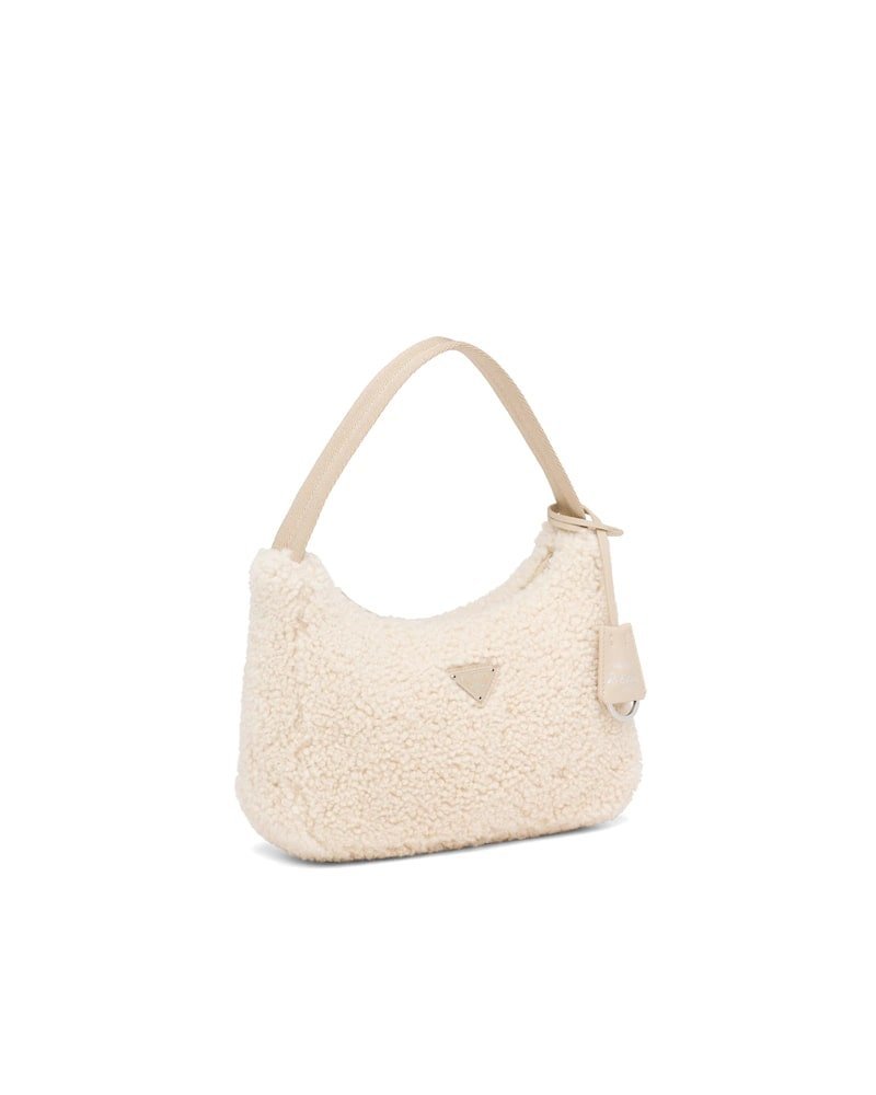 Prada Re-edition 2000 Shearling Mini-bag
