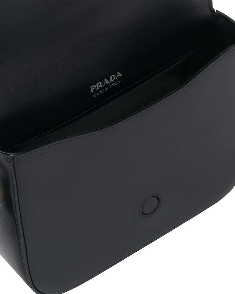 Nylon and Leather Prada Identity Shoulder Bag