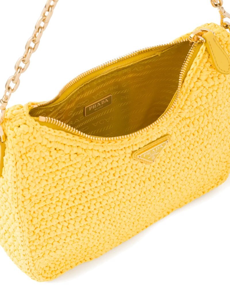 Prada Re-Edition 2005 Raffia Bag