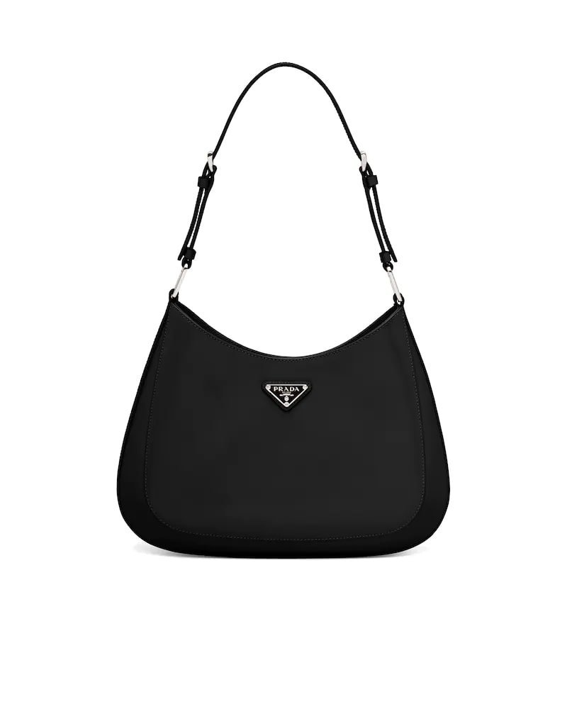 Prada Cleo Brushed Leather Shoulder Bag